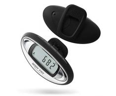 liuchenmaoyi Pedometro 2PCS Pedometro Multifunzione Timeline Misurazione Pedometro Grasso Tester Podometri per passi e miglia