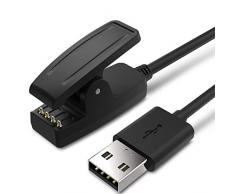 TUSITA Caricatore per Garmin Forerunner 35 35J 230 235 630 645 Music 735XT, Approach G10 S20, Vivomove HR, ForeAthlete 35J - USB Cavo Di Ricarica Caricabatterie 100cm - GPS Orologio Accessori