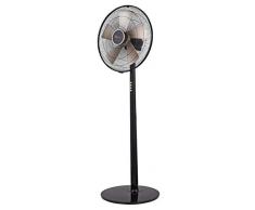 Ardes AR5D41PB ELDORADO 41PB Ventilatore a Piantana 5 Pale 40 cm Dorate 3 Livelli di Velocità Oscillazione Automatica Dettagli Gold, Nero / Oro