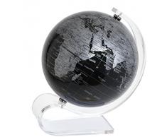 Mappamondo Mascagni diam 13 cm, Nero