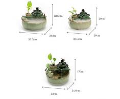 GL-Indoor fountain Caratteristica Interna di Acqua Fontana Coperta, Home Decor Ornamenti da Giardino Feng Shui Ornamenti