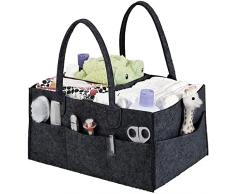 Organizzatore Porta Pannolini, Porta Pannolini Per Bambini, Cestino Portaoggetti Per Asilo Nido e Auto Per Pannolini e Salviette Per Neonati, Borse Per Pannolini Per Mamma, Giocattoli Per Bambini