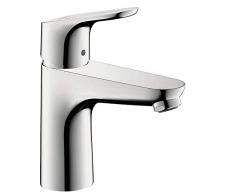 Hansgrohe 31621000 Focus Miscelatore Monocomando Lavabo 100 Coolstart, Argento