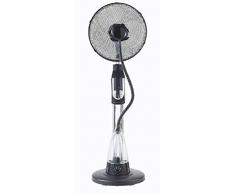 Ardes AR5M39 Ventilatore a Piantana Silenzioso HUMY con Umidificatore a Ultrasuoni - Ventilatore a Piantana con Telecomando per Timer e Oscillazione Laterale - Ventilatore a Stelo 3 Velocità