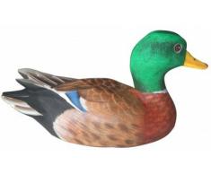 Soprammobile in legno a forma di germano reale, ornamento di qualità