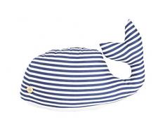 HEITMANN DECO Fermaporta, Tessuto, Blu/Bianco, Wal, Blau/Weiß