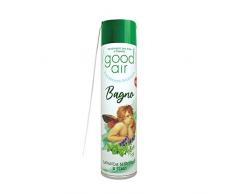Good Air, Deodorante per Ambiente, Spray, Profumo Bagno Lavanda, Mentolo e Timo 300 ml