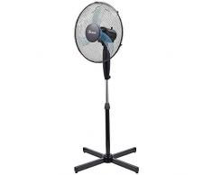 Ardes Ar5Am40P Ventilatore A Piantana Base Croce Potente Silenzioso, 52.79 X 42.4 X 12.2 Cm