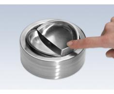 Chg 3315-00 Posacenere A Prova Di Vento, Altezza Ca. 5,5 Cm, Diametro: Ca. 11,5 Cm