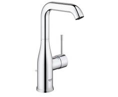 Grohe 32628001 Essence New Miscelatore Monocomando a Bocca Alta per Lavabo, Ecojoy, Cromo, L