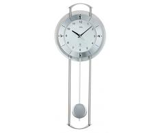 AMS 5254 - Orologio a pendolo radiocontrollato in alluminio, stile moderno