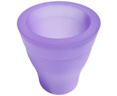 Outlook Design V972A00061 Light Bloom Vaso con Luce LED, Viola