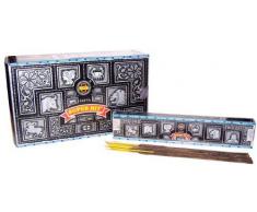Nag Champa Super Hit - Bastoncini d'incenso, confezione da 12 scatole