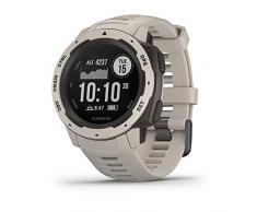 Garmin Robusto orologio da esterno con GPS, Glonass e Galileo, monitoraggio della frequenza cardiaca e bussola a 3 assi 1.27 pollici Nero