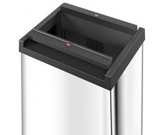 Hailo 0860-221 - Ampia pattumiera Big-Box 60, Swing S, argento