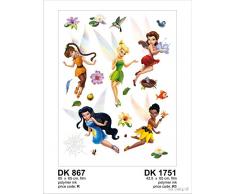 AG Design Dk 867 Wall Sticker Disney-Autoadesivo, Multicolor, 65 x 85 cm