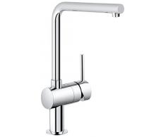 GROHE Miscelatore Monocomando per Lavello, 0 W, Grigio (Cromo) 31375000