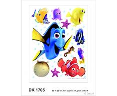 AG Design Dk 1705 Wall Sticker Disney-Autoadesivo, Multicolor, 65 x 85 cm