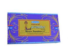 Satya Bastoncini naturali di incenso, lavanda, 15 g, 12 pezzi