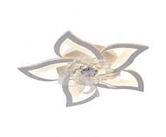 LED ventilatore da soffitto con luce e telecomando DC silenzioso APP ventilatore smart dimmer ventilatore con timer ventilatore moderno ventilatore da camera lampade