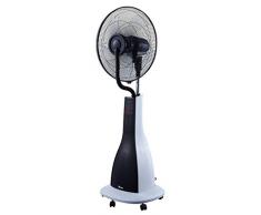 ARDES- AR5M41 Ventilatore a Piantana con Umidificatore a Ultrasuoni ARIEL - Ventilatore a Piantana con Telecomando e Timer - Oscillazione Laterale e Base Ruotata - 3 Velocità/Gradi di Umidificazione