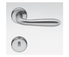 MANIGLIA PER PORTA COLOMBO DESIGN MODELLO ROBOT CD41R FINITURA CROMAT (CROMO SATINATO)