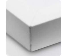 bomoe Cornice multipla per foto Galeria - 2 cornici foto (2x 9x13 cm) - dimensioni: 25x19x2,5 cm - bianca - Cornici portafoto Collage - cornici foto multiple da parete in legno - portafotografie