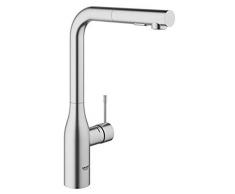 Grohe Miscelatore Monocomando per Lavello, Grigio (Super Steel) 30270DC0