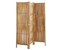 Box and Beyond Paravento in bambù, naturale, 160 x 139 cm
