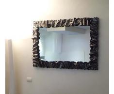 CORNICE DESIGN Specchio Foto FERRO BATTUTO con o senza LED Personalizzata 850