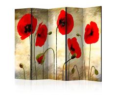 murando Paravento XXL 225x172 cm Stampa unilaterale su Tela fliselina 100% Non Trasparente Piacevole al Tatto Paravento Divisorio Separe Pieghevole Parete divisoria Design b-A-0336-z-c