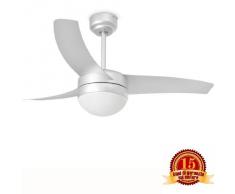 Faro 33416 - EASY Ventilatore da soffitto grigio