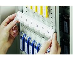 Durable 195610 - Key Board 24, Pannello Portachiavi da Parete, 215 x 362 x 32 mm, CapacitÃ 24 Chiavi, Grigio