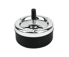 KOMUNJ Posacenere girevole, posacenere da tavolo, moderno posacenere girevole con coperchio