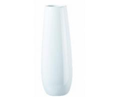 ASA Ease Vaso da Fiori, Decorazione Casa, Ceramica, Bianco, A 32 cm, 91032005