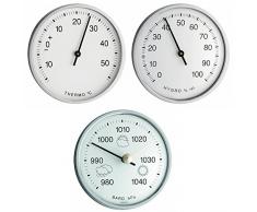 TFA-Dostmann - Set di attrezzi per stazione meteo TFA 20.3024, termometro, igrometro barometro