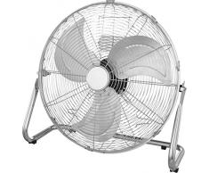 Globo 0313 - Ventilatore da terra Van, 43,5 x 44,8 x 21,5 cm, cromato