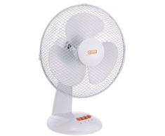 Vinco 70602 Ventilatore Tavolo, Bianco