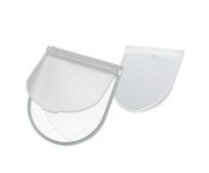 Piccolo Specchio Specchietto da borsa con custodia trasparente