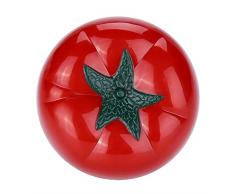 Fdit Timer da Cucina, 60 Minuti Conto alla rovescia a Forma di Pomodoro Meccanico Cucina & Helper con Allarme Forte Home Decor, Large:7.2 * 5.5cm