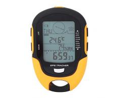 Crisis Barometro Digitale, Barometro altimetro Digitale, Ricevitore di Navigazione GPS Altimetro Digitale, Campeggio per Appassionati di Outdoor Arrampicata per Escursionismo