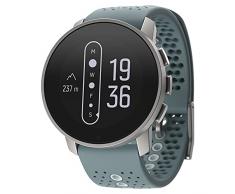 SUUNTO 9 Peak Orologio GPS multisport con batteria di lunga durata e misurazione della frequenza cardiaca al polso, Grigio (Moss Gray)
