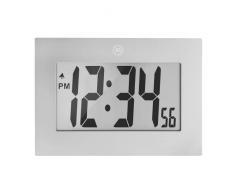 Marathon Orologio da parete digitale grande | Display a cifre grandi con sveglia e supporto da tavolo pieghevole | Orologio da parete da cucina ideale