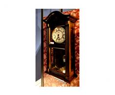 RELOJESDECO, Gallo 0216EDIN50710 Orologio da Parete Meccanico Macchinario del prestigioso Marchio Tedesco Hermle Orologio a Pendolo, con 66 cm, Westminster, Quarti, Calze e Intere con martelli