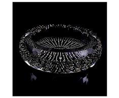 YLSH Moderna posacenere Tavolo Posacenere in Cristallo Creativo di personalità di Stile Modo Extra Large Ash Tray Posacenere Diamante sede di Cenere per Interni ed Esterni (Size : 25cm)