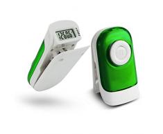 liuchenmaoyi Pedometro Squisito Mini Clip Forma Multifunzione Pedometro CR-750 Podometri per passi e miglia