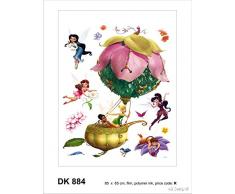 AG Design Dk 884 Wall Sticker Disney-Autoadesivo, Multicolor, 65 x 85 cm