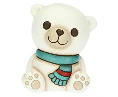 Thun - Soprammobile Paul - Linea Teddy Friends - Living, Arredare la casa, Soprammobili- Ceramica - 7,4x6,2x8,6 cm h