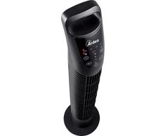 Ardes AR5T81R Stilo RC Ventilatore a Torre, 3 velocità, Oscillazione, Comandi Touch, Telecomando e Timer, Altezza 79 cm, Nero