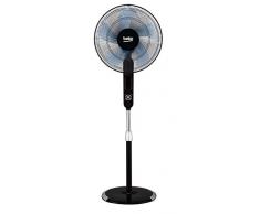 Beko EFS6000B Beko-EFS6000B-Ventilatore a Piantana, 4 Velocità, Altezza e Inclinazione Regolabile-Nero, 45,2 x 43 x h145 cm, 55 W, 42 Decibel, Plastica